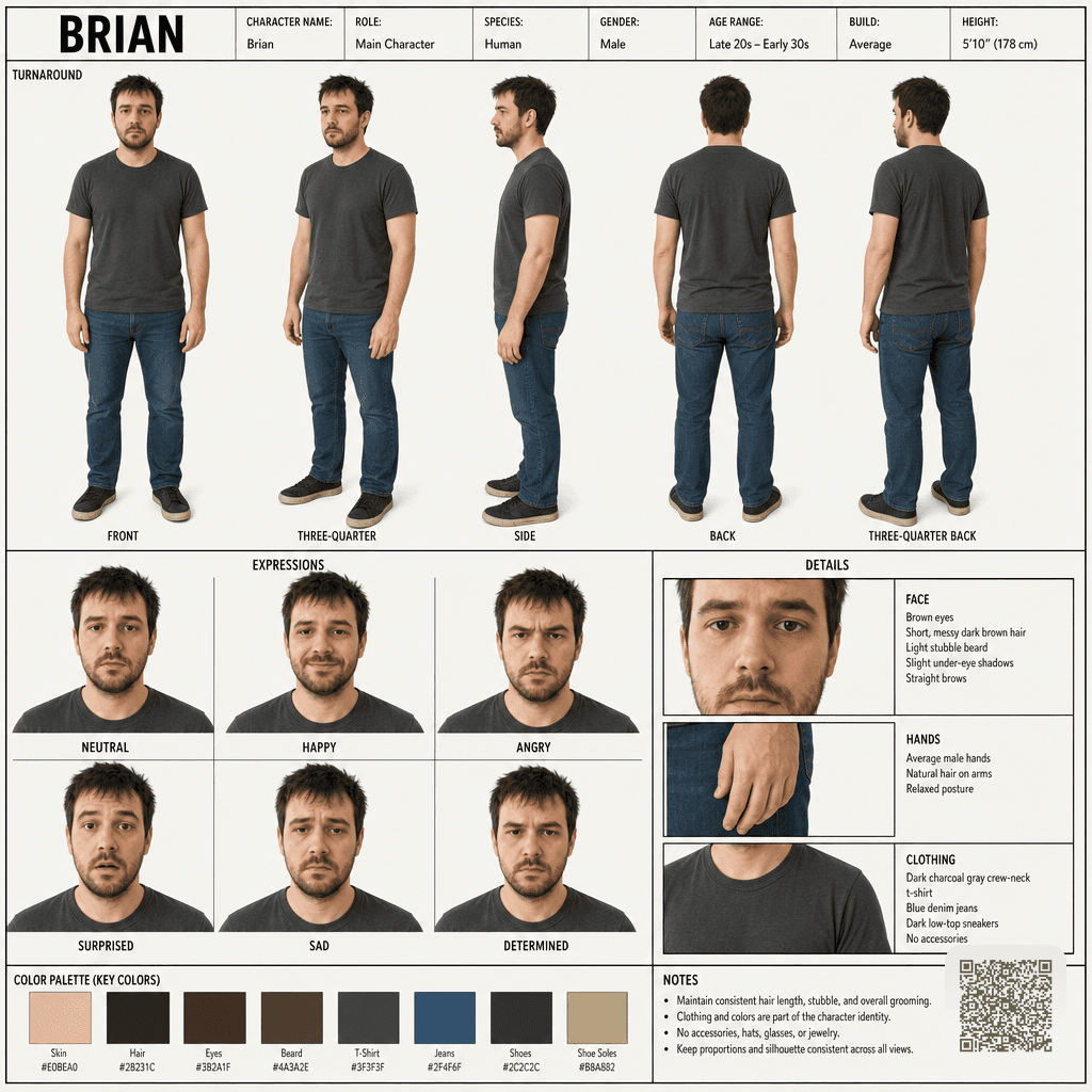 AI Character Sheet Prompt