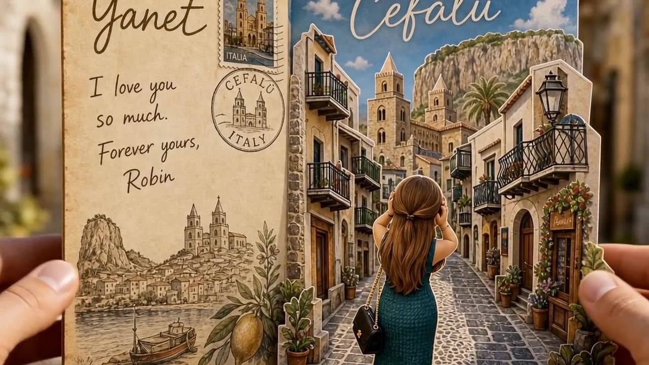 Open the Pop-Up Postcard
